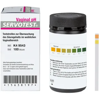 Servoprax Teststreifen Vaginal pH 100 St.