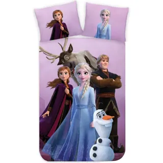 Disney Eiskönigin Friendship Kinderbettwäsche 100×140 cm,