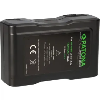 PATONA Premium Akku f. JVC AN-190W GY HM850E HM890E AN-190W GY-HM850E GY-HM890E V-Mount Gold Mount