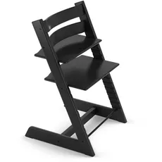 Tripp Trapp Stuhl von Stokke, Black – Verstellbarer, anpassbarer Stuhl für Kleinkinder, Kinder & Erwachsene – Praktisch, bequem & ergonomisch – Klassisches Design