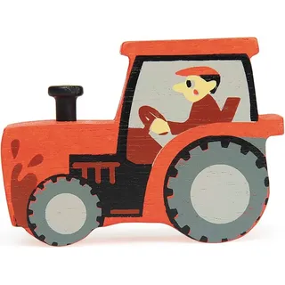 Tender Leaf Toys Holztier Traktor