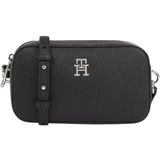Tommy Hilfiger Emblem Camera Bag Umhängetasche Polyurethan Black