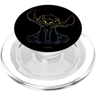 Disney Lilo & Stitch Rainbow Gradient Stitch PopSockets PopGrip für MagSafe