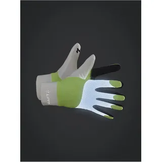 Craft Lumen Fleece Handschuhe Ash White/Flumino XL