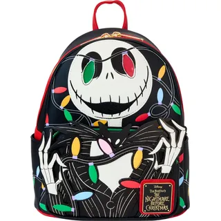 Loungefly Disney Nightmare Before Lä chelnde Jack Rucksack - Schwarz