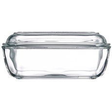 Bild ARC 60118 Helper Butterdose, Glas, transparent, 1 Stück