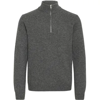 Troyer CASUAL FRIDAY "Troyer CFKarl", Herren, Gr. S, grau (pewter mix), Obermaterial: 80% Wolle WO. 20% Polyamid PA., Pullover Troyer