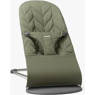 BabyBjörn Babywippe Bliss, Gewebe, Blütenblatt-Steppung, Dunkelgrün