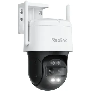 Reolink 4K 8MP Wi-Fi 6 PTZ Überwachungskamera Aussen mit Dual-Objektiv, Auto-Tracking-Zoom, WLAN Kamera Outdoor mit 3 Smart-Erkennungsmodi, 30m Farbnachtsicht, Außenkamera, Dual-Ansicht, TrackMix WiFi