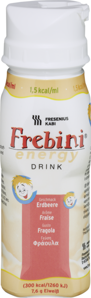 Bild von Frebini energy DRINK Erdbeere 4x200 ml