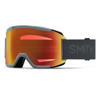 Smith Optics Smith Squad Skibrille - Black, - ChromaPop Pro Photochromic Blue Mirror/CAT2-3