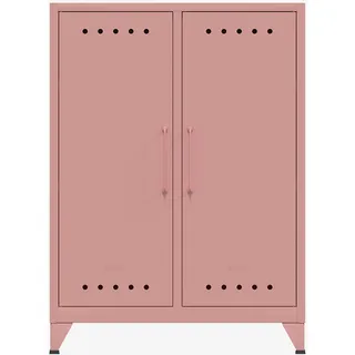 BISLEY Fern Aktenschrank 80,0 x 40,0 x 110,0 cm pastelpink