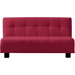 Novel Schlafsofa , Rot , Textil , Uni , 165x92x102 cm , Stoffauswahl, Schlafen auf Sitzhöhe , Wohnzimmer, Sofas & Couches, Schlafsofas, Sonstige Schlafsofas