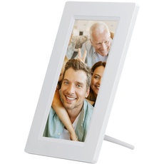 Bild von Digitaler Bilderrahmen Weiß 17,8 cm (7") Touchscreen WLAN