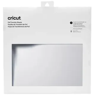 Cricut Cricut, Transferfolien, Silber (8 Stück)