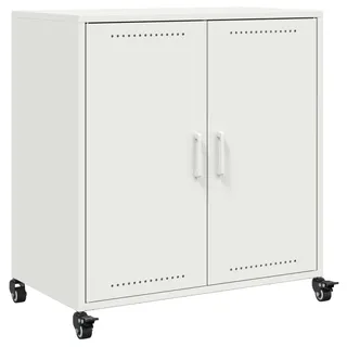 Sideboard Weiß 68x39x72 cm Stahl - Weiß