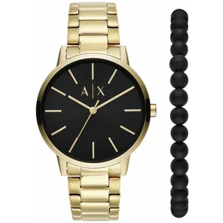 Armani Exchange Watch for Men, Quartz Movement and 42mm Case Size with Stainless Steel, Leather or Silicone Strap
