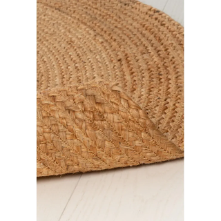 Jute-Teppich Teddybär Ø 120 cm , Braun , Naturmaterialen , 120x127 cm , Teppiche und Böden, Teppiche, Kinderteppiche
