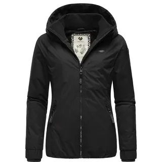 Winterjacke RAGWEAR "Winterjacke Dizzie Winter", Damen, Gr. S, schwarz (schwarz23), Obermaterial: 100% Polyester PES.  Obermaterial: Futter: 100% Polyester PES. 100% Polyester PES., Jacken Winterjacke