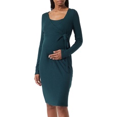 Noppies Maternity Damen Dress Redan Nursing Long Sleeve Kleid, Green gables-P982, XXL