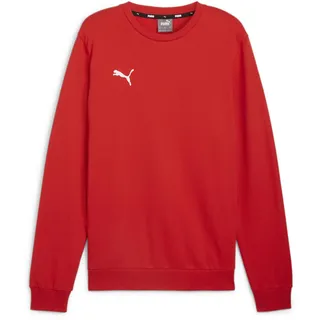 Puma Herren Teamgoal Casuals Crew Neck Sweat rot, XL