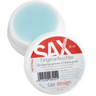 Sax Fingeranfeuchter Weiß 20 ml
