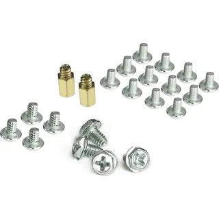 Akyga AK-CA-03, Universal, Schrauben und Nüsse, Metall, Kunststoff, Gold, Edelstahl, 55 mm, 18 mm