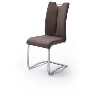 MCA Furniture Freischwinger Artos XL Polyester braun 2er Set