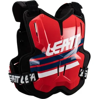 Leatt 2.5 Design Kinder Brustprotektor, schwarz/rot, 145/160 cm