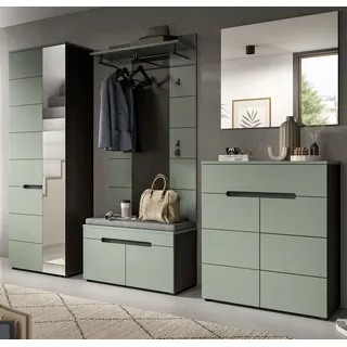 inn.furn Cooper Garderobenschrank 255 x 0 x 0 cm Salbei/Grau