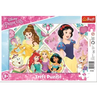 Princess Puzzle 15 Teile Zauberhafte Puzzlewelt für kleine Prinzessinnen