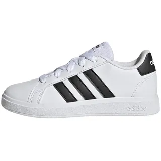 adidas Grand Court Lifestyle Tennis Lace-Up Kids Cloud White / Core Black / Core Black 39 1/3