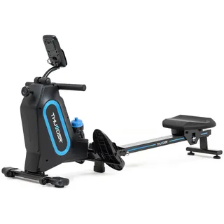 THUNDER® | CIRC | Rudergerät | 8 Widerstandsstufen | mit Display | bis 135 kg | Kompakt und leicht zu verstauen | Leiser Betrieb - Schwarz