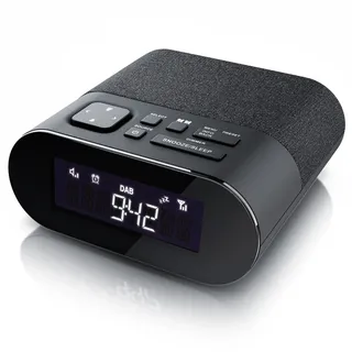 Bearware DAB+ Radiowecker schwarz