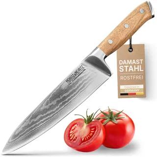 Moritz & Moritz Damastmesser 20 cm grau