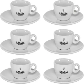 Gaggia Espressotasse 0,1 l Weiß 2 St.