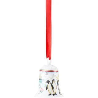 Hutschenreuther 2017 "Südpol 7 cm Porzellanglocke, Porzellan, Bunt, 7.5 x 7.5 x 10.5 cm