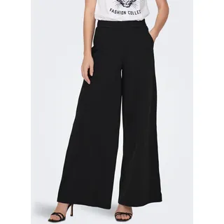 Jdy Jerseyhose JDYTANJA LIFE WIDE FLOWY PANT Schwarz S 32