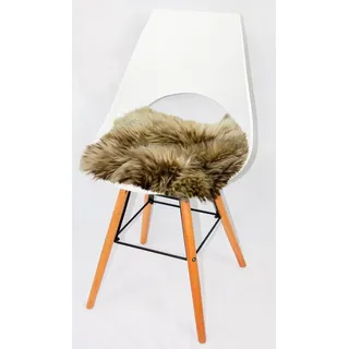 Heitmann-Felle Stuhlkissen Lamm 44 x 44 cm Braun