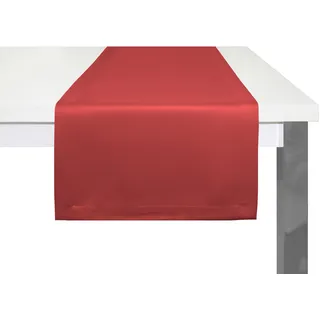Tischläufer WIRTH "NEWBURY" Gr. 1, rot, B:50cm L:150cm, Baumwolle, Polyester, Tischdecken, Tischläufer