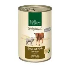 REAL NATURE Senior Lamm & Kalb 6x400 g