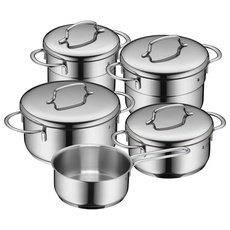 Bild Mini Topf-Set 5-tlg. 2 x Bratentopf + 2 x Fleischtopf + Stielkasserolle