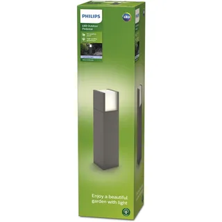Philips Sockelleuchte Aluminium 40,0 cm spritzwassergeschützt IP44 weiß