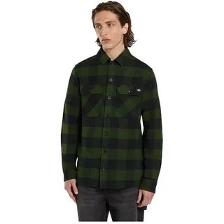 Dickies Sacramento Langarmhemd - Pine Needle Green - L