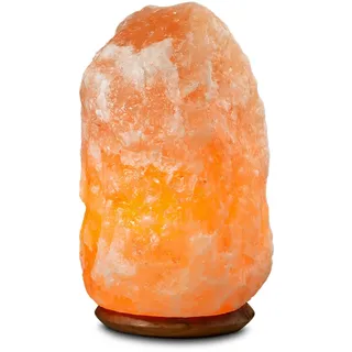Himalaya Salt Dreams Salzkristall-Tischlampe Rock Orange 1 St.