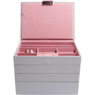 Stackers Grau Rosa Klassisch Schmuckschatulle - 4