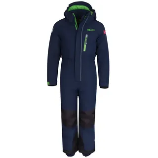 Trollkids Isfjord Rennanzug - Navy / Green - 92 cm
