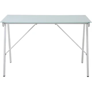 Möbilia Schreibtisch Tullia Weiß