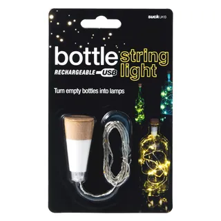 Suck UK Lichterkette Kerze 1 m Weiß