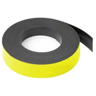 Magflex® Lite Flexible Matt Orange Magnetgitterklebeband Für Whiteboards, Hinweise Oder Aktenschränke - 19mm Breit - 5M Länge - Packung von 5